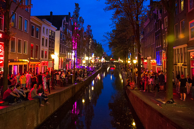 Red light district Amsterdam